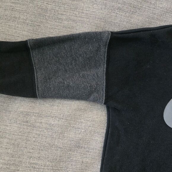 Nike Air Toddler 3T Pullover Sweatshirt Black And Gray - Picture 3 of 6